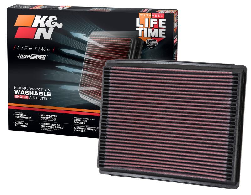 Ford Falcon Performance Air Intake - K&N Engineering - High-Flow Air Filters - `91-`02